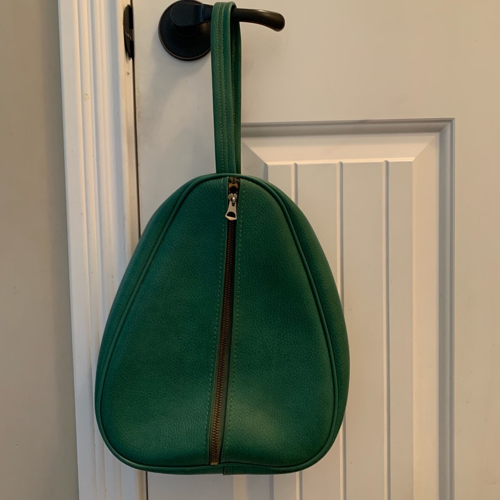 Vintage Green teardrop shaped Bag